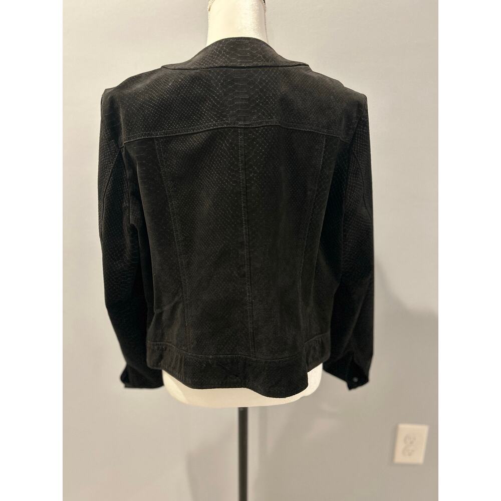 Lot of TWO Bernardo Leather Jackets. 1 brown, 1 black. XL - Picture 10 of 13